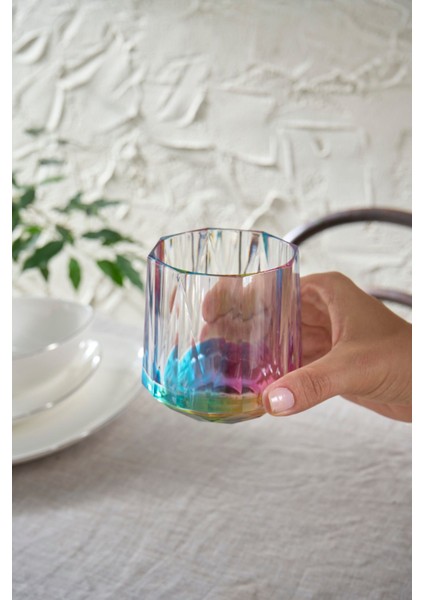 Şeffaf Akrilik Su Bardağı 350 Ml, Beyaz, Şık ve Hafif Tasarım fırsatları