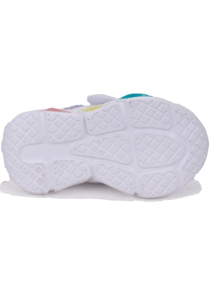 Lovely 346P25K234 Beyaz Ortopedik Işıklı Kız Çocuk Spor Ayakkabı fırsatları