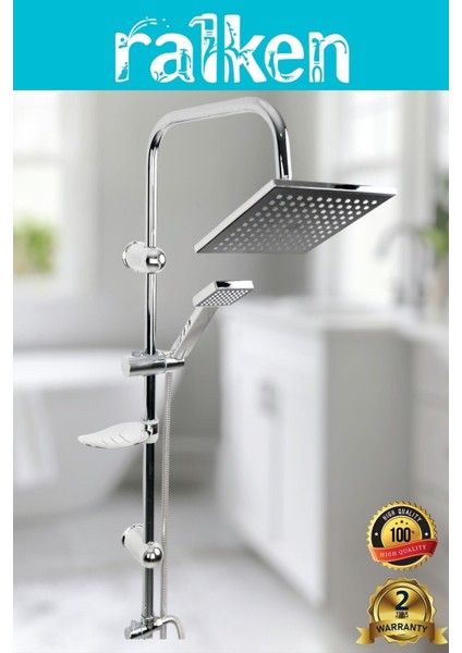 Robot Tepe Duş Sistemi Yağmurlama Duş Seti