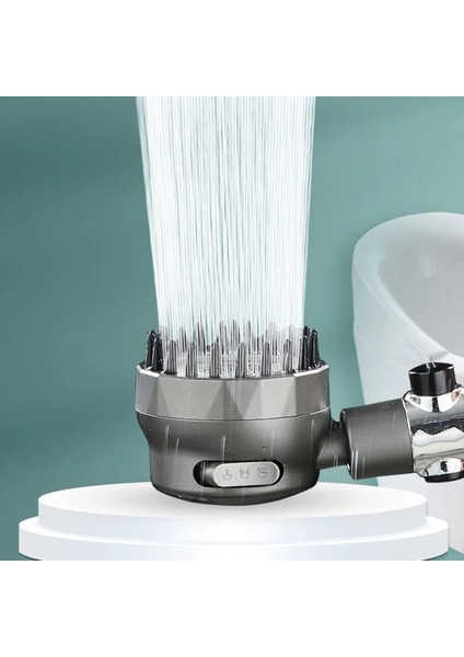 Masajlı ve Lif Özellikli Banyo Duş Başlığı 3 Fonksiyonlu ve Start Stop Özellikli Banyo Telefon Duş Baş