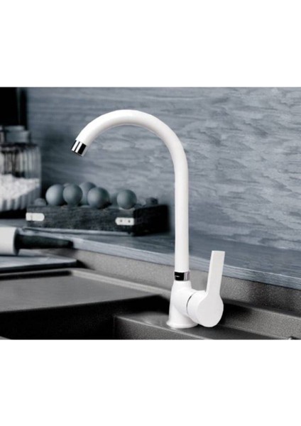 Delta Beyaz Mutfak Bataryası Evye Mix fiyatları