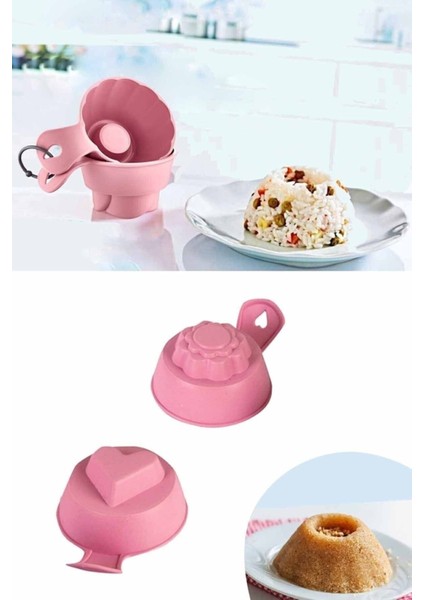 Pratik 2'li Pilav ve Helva Şekillendirme Kalıp Seti, Kolay Kullanım fiyatları