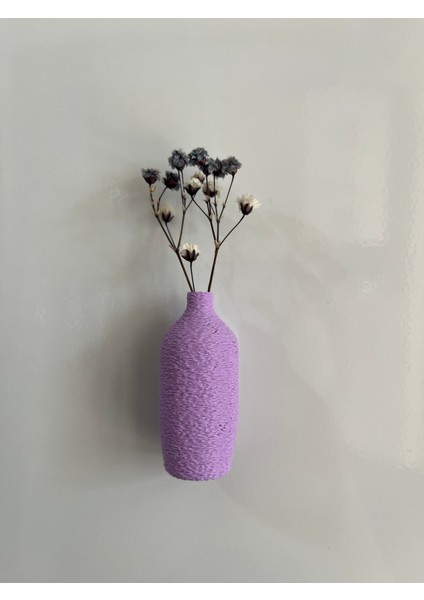 Miniflora - 5'li Magnetli Mini Vazo - Lila indirimleri
