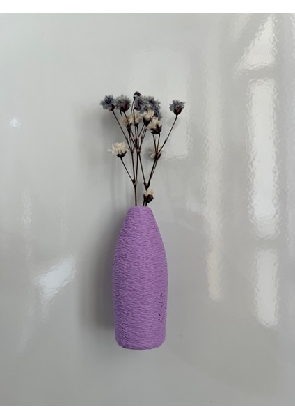Miniflora - 5'li Magnetli Mini Vazo - Lila