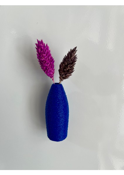 Miniflora - 5'li Magnetli Mini Vazo - Saks Mavisi modelleri