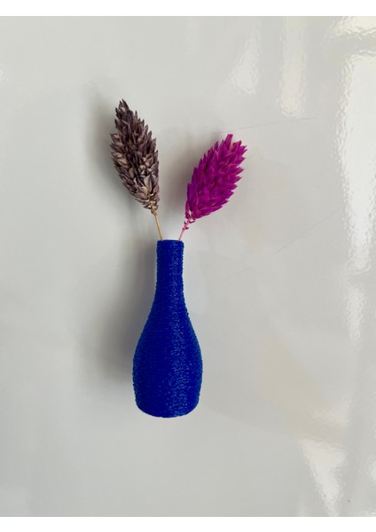 Miniflora - 5'li Magnetli Mini Vazo - Saks Mavisi fırsatları