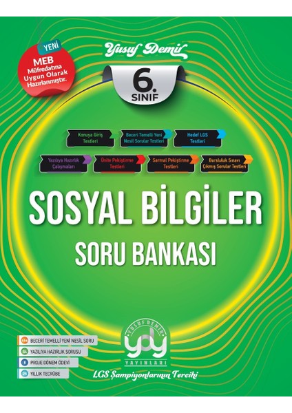 Sosyal Bilgiler 6. Sınıf Soru Bankası