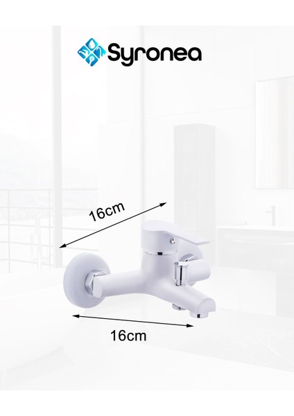 Delta Beyaz Ağır Gövde Banyo Duş Bataryası Lüx Banyo Lavabo Musluk fiyatları