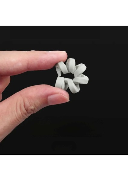 6 Adet Esnek Silikon Spiral Kablo Koruyucu Şarj Kablosu Kulaklık Kablosu Koruyucu Yüksek Kalite