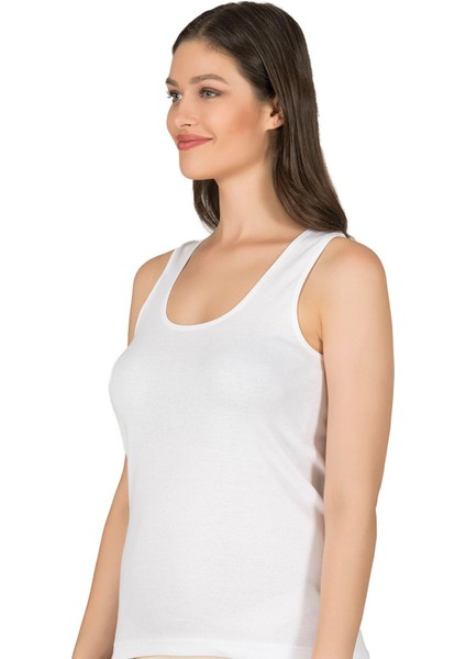 6'lı Paket Kadın Pamuklu Ribana Esnek Rahat Biyeli Kalın Askılı Örme Atlet fırsatları