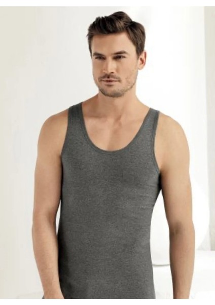 Iç Giyim 6 Adet Erkek Büyük Bedenli Pamuklu Atlet Ekonomik Paket