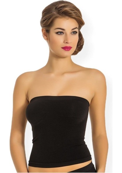 Iç Giyim Miss Fit Dikişsiz Silikonlu Uzun Straplez