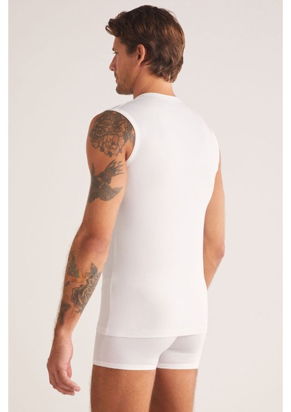 Iç Giyim 3 Adet K.o.m Francesco V Yaka Pamuklu Erkek Atlet modelleri