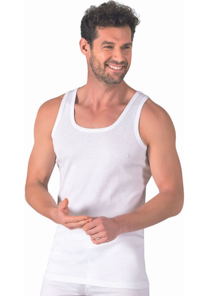 3'lü Paket Erkek %100 Pamuklu Ribana Esnek Rahat Kalın Askılı Örme Atlet fırsatları