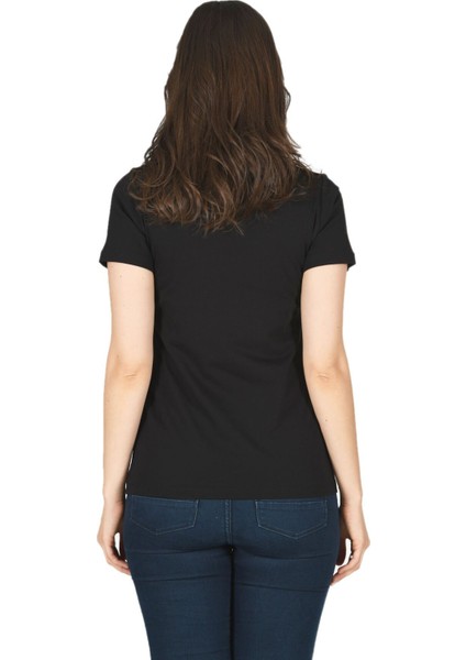 Kadın Pamuklu Kısa Kollu Bisiklet Yaka Esnek Rahat Fanila T-Shirt fiyatları