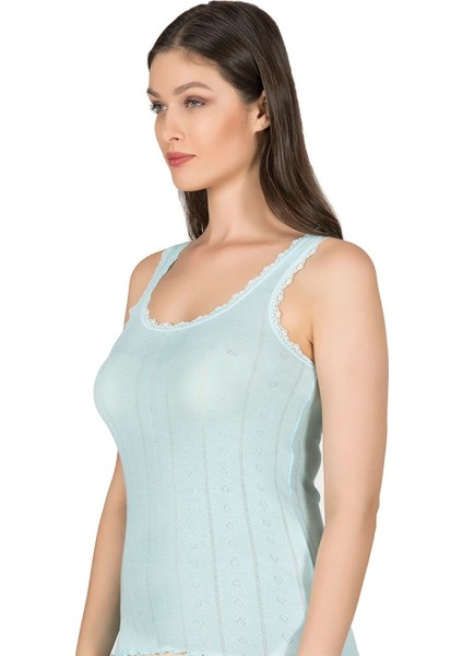 Kadın Transferli Ribana Esnek Yumuşak Kalın Askılı Atlet modelleri