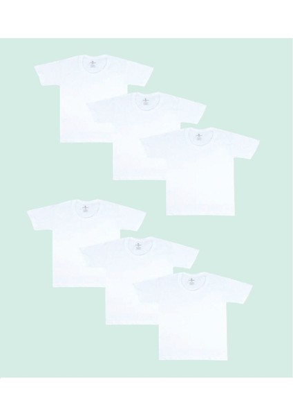 Ceylanoğlu %100 Pamuk Penye Süpreme Erkek Çocuk Fanila Atlet 0311 (6 Adet)