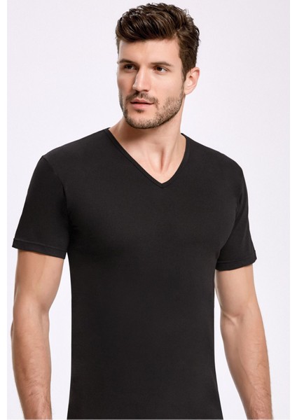 %100 Pamuk Supreme V Yaka Fanila 1012 (1 Adet)