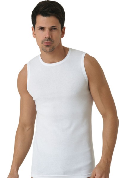 Erkek Ribana Sıfır Kol Atlet 1350 (6 Adet)