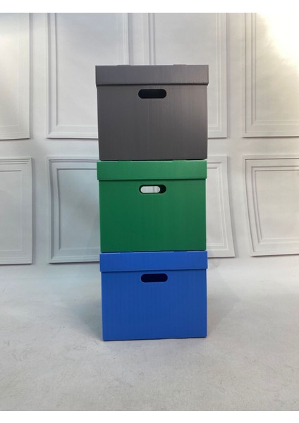 3'lü Dekoratif Saklama Kutuları, Renkli ve Şık Organizer Seti fiyatları