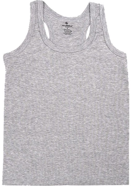 %100 Pamuk Ribana Erkek Çocuk Sporcu Atlet 0335 (3 Adet)