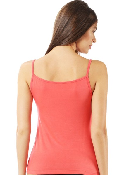 Kadın Viskon Kumaş Esnek Rahat Ip Askılı Yakası Pul Detaylı Atlet fiyatları