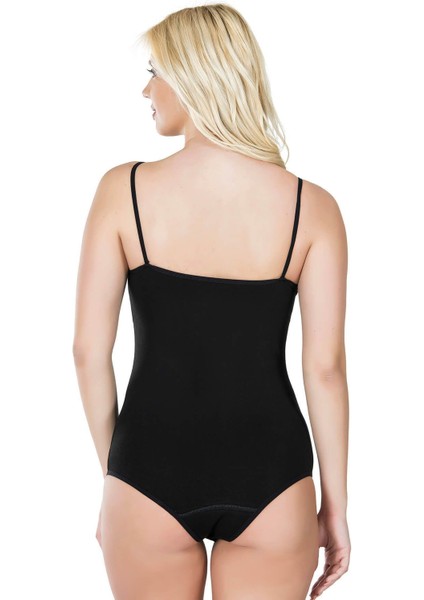 Ön Kısımları Dantel Işlemeli Pamuk Kumaş Ince Askılı Çıt Çıtlı Body Atlet fiyatları