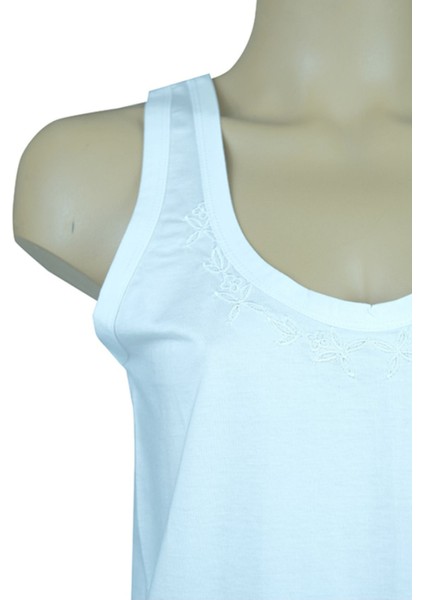 Ceylanoğlu %100 Pamuk Işlemeli Anne Atlet 161 (3ADET) fiyatları