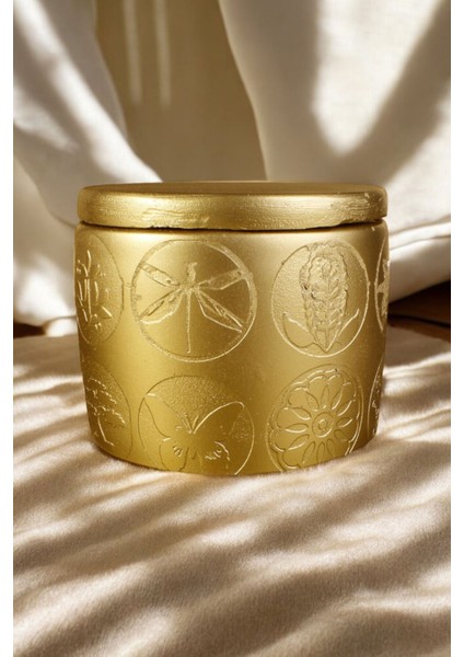 Takı Kutusu Takı Organizer Kapaklı Kutu Takı Düzenleyici Gümüş Eskitme Renk Model 9