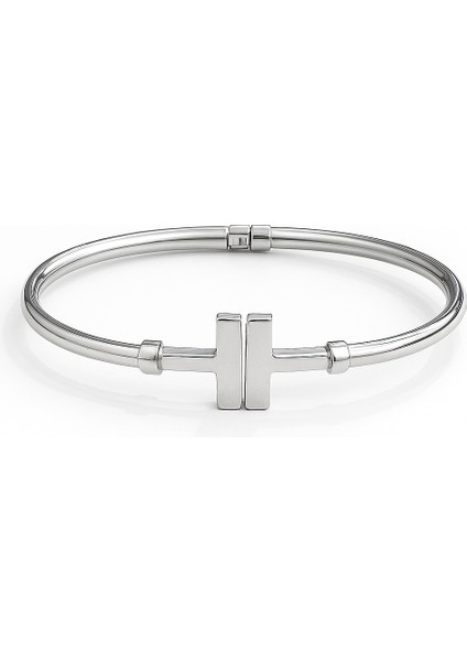 T Kelepçe 925 Ayar Gümüş