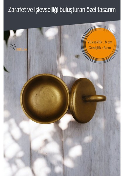 Takı Kutusu Takı Organizer Kapaklı Kutu Takı Düzenleyici Gümüş Eskitme Renk Model 7