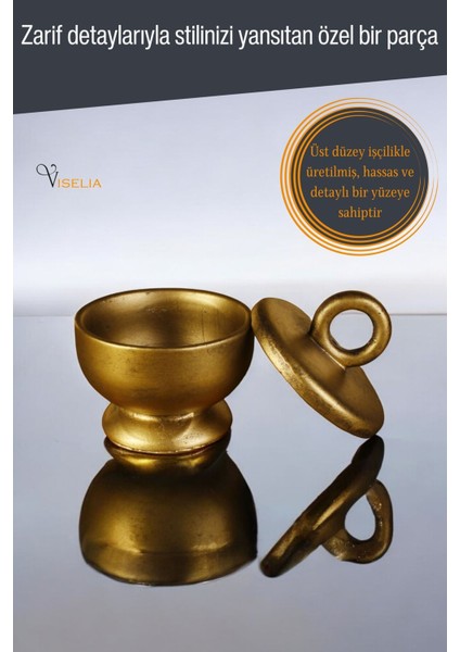 Takı Kutusu Takı Organizer Kapaklı Kutu Takı Düzenleyici Gümüş Eskitme Renk Model 7