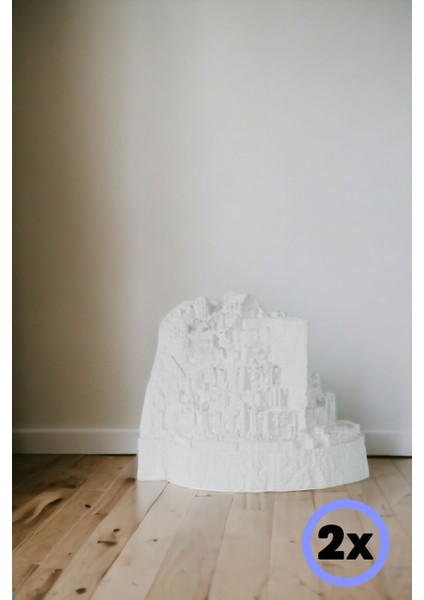 Kapı Takozu Kapı Tutacağı Kapı Stoperi Kapı Durdurucu Beyaz 2 Adet Model 8