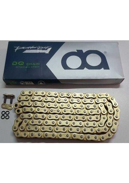 Oringli Zincir 428H x 128L Dq Gold