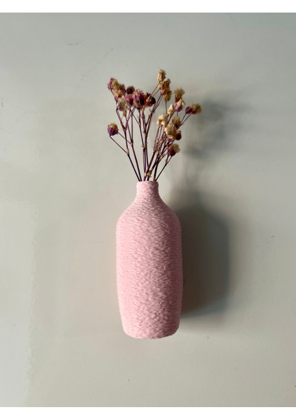 Miniflora - 5'li Magnetli Mini Vazo - Pembe