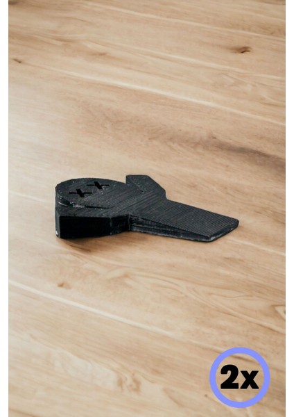 Kapı Takozu Kapı Tutacağı Kapı Stoperi Kapı Durdurucu Siyah 2 Adet Model 3