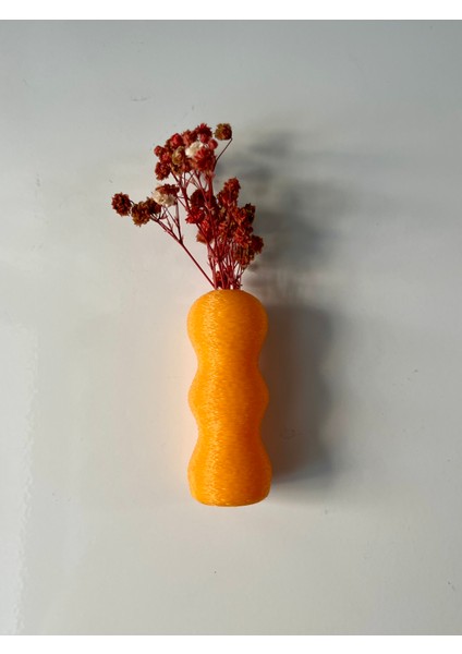 Miniflora - 5'li Magnetli Mini Vazo - Turuncu fiyatları