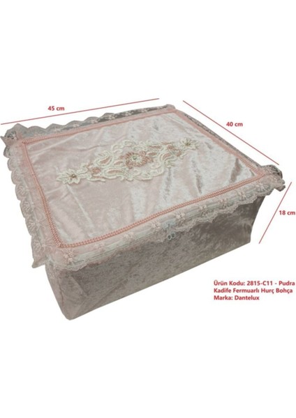 Kadife Fermuarlı Hurç Bohça, Şık ve Kullanışlı Ev Dekoru Seçeneği modelleri