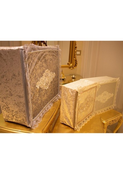 Kadife Fermuarlı Hurç Bohça, Şık ve Kullanışlı Ev Dekoru Seçeneği