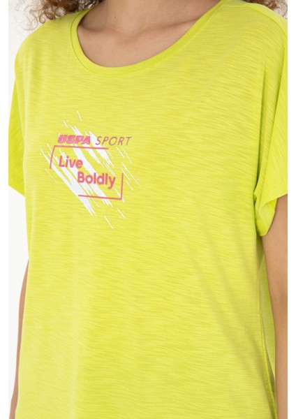 Kadın Fıstık Tişört 50284355-VR087