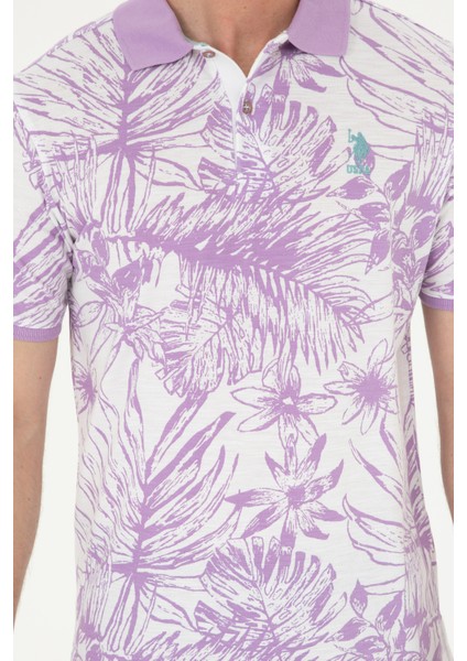 Erkek Lila Tişört 50281518-VR034