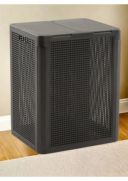 2 Gözlü Kapaklı Çamaşır Sepeti Kirli Sepeti fiyatları