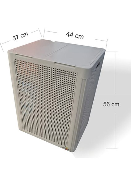2 Gözlü Kapaklı Çamaşır Sepeti Kirli Sepeti indirimleri