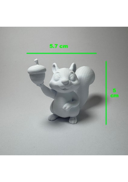 Sevimli Hayvanlar Serisi 1 - Plastik Oyuncak Boyama Seti - Sincap, Penguen, Zürafa, Tavşan fırsatları