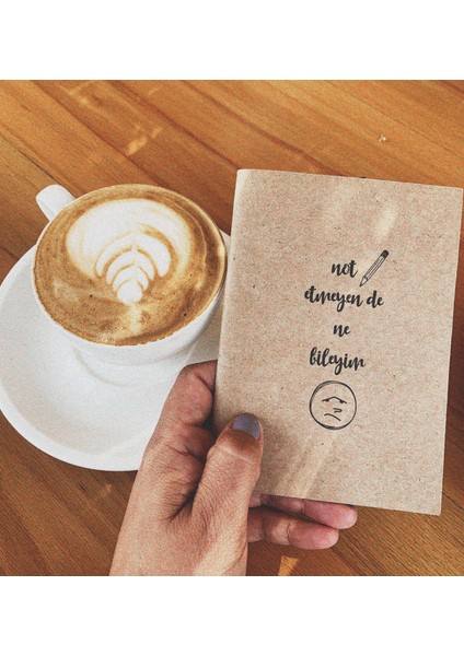 Kraft Not Defteri - 6 Eğlenceli Hediye 30 Sayfa Çizgisiz %100 Geri Dönüşümlü Kağıttan Üretim modelleri