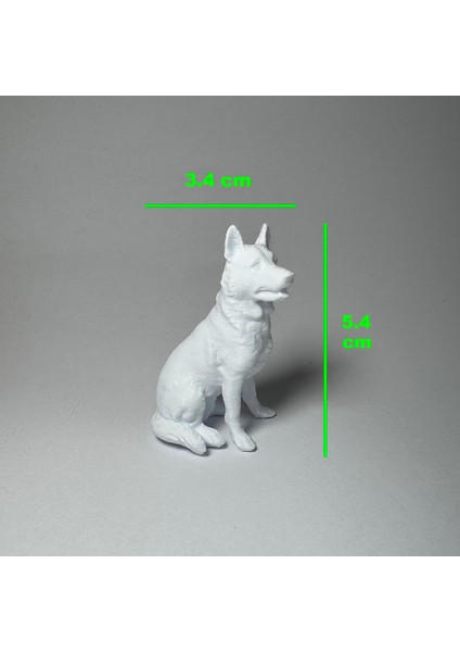 Çiftlik Hayvanları Serisi 2 - Plastik Oyuncak Boyama Seti - At, Keçi, Koç, Köpek