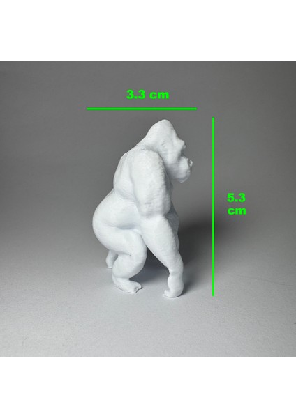 Yabani Hayvanlar Serisi 1 - Plastik Oyuncak Boyama Seti - Fil, Kaplan, Goril, Kurt fırsatları