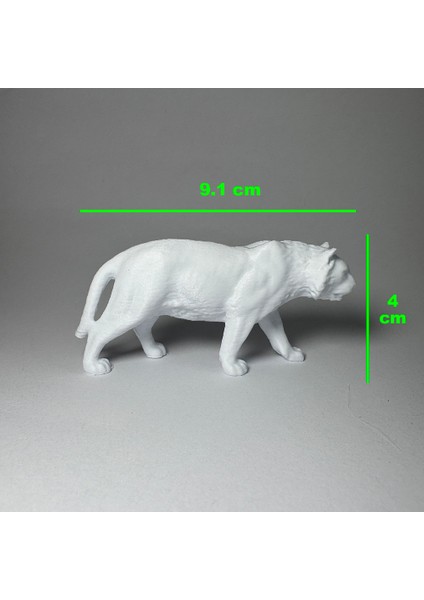 Yabani Hayvanlar Serisi 1 - Plastik Oyuncak Boyama Seti - Fil, Kaplan, Goril, Kurt indirimleri