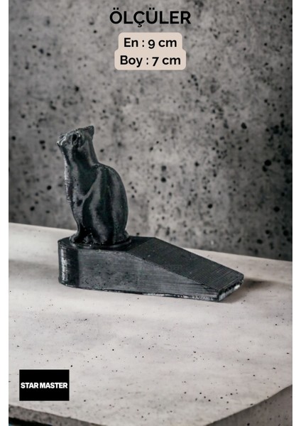 Kapı Takozu Kapı Tutacağı Kapı Stoperi Kapı Durdurucu Siyah Model 2