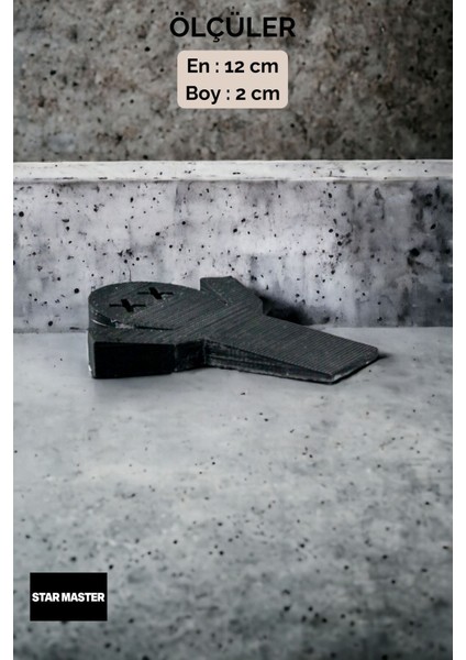 Kapı Takozu Kapı Tutacağı Kapı Stoperi Kapı Durdurucu Siyah Model 3